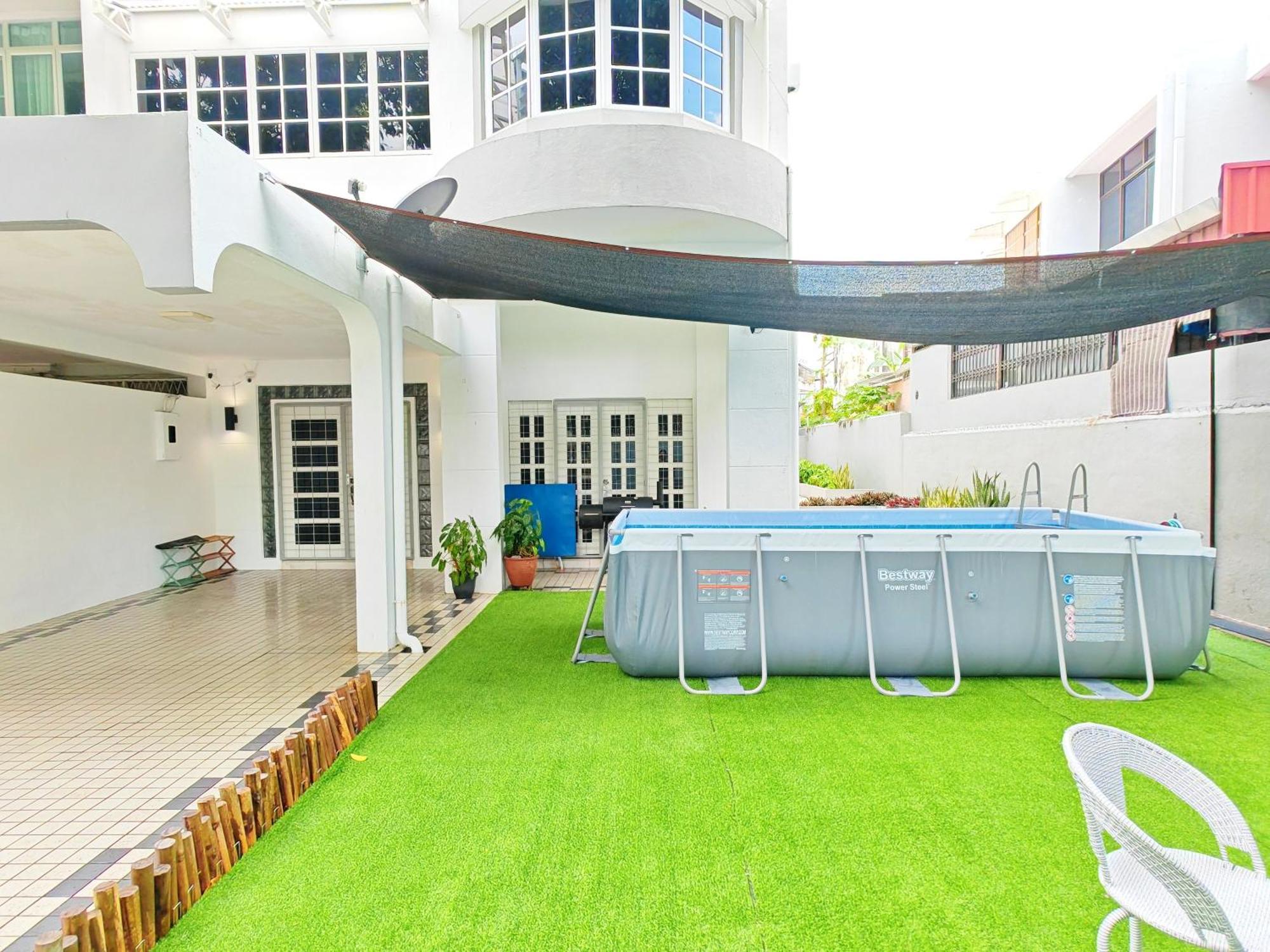 527 Beachhouse L 5 Bedroom With Swimming Pool - 3Min Walk To The Beach Tanjung Bungah  Exterior foto